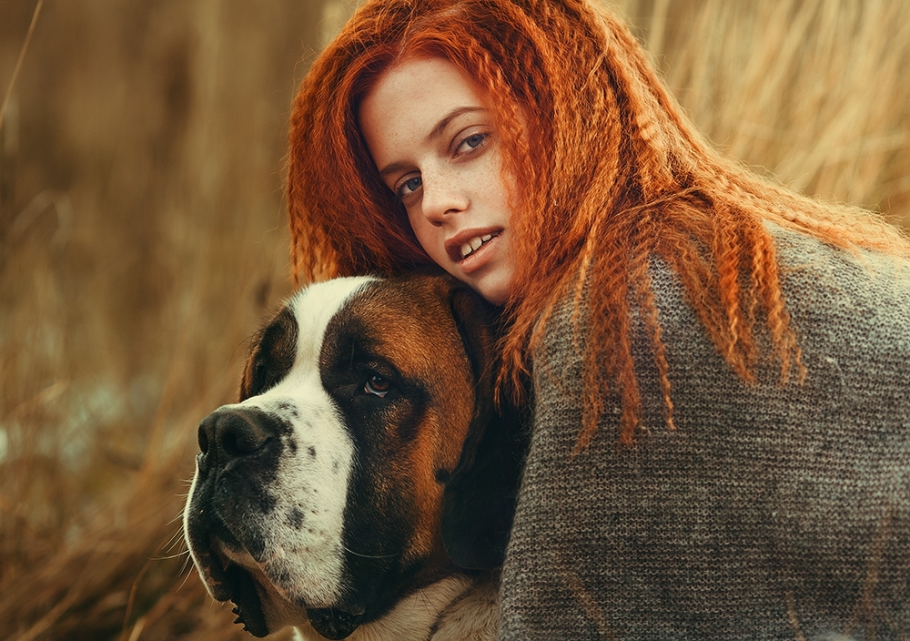 Рыжие девушки на фото Марины Полянской