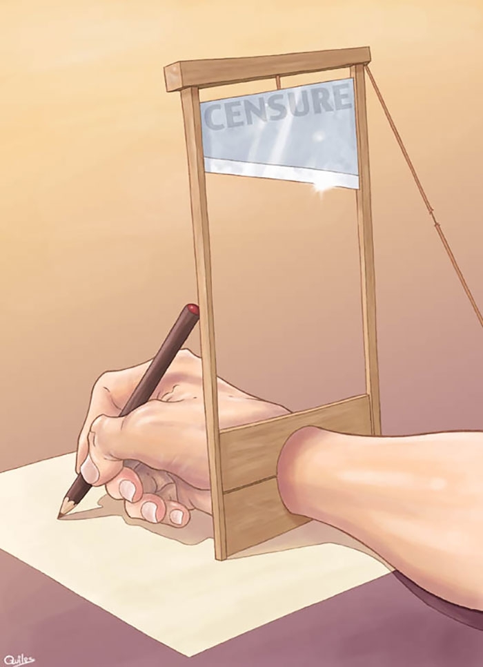 Современное общество глазами художника Luis Quiles