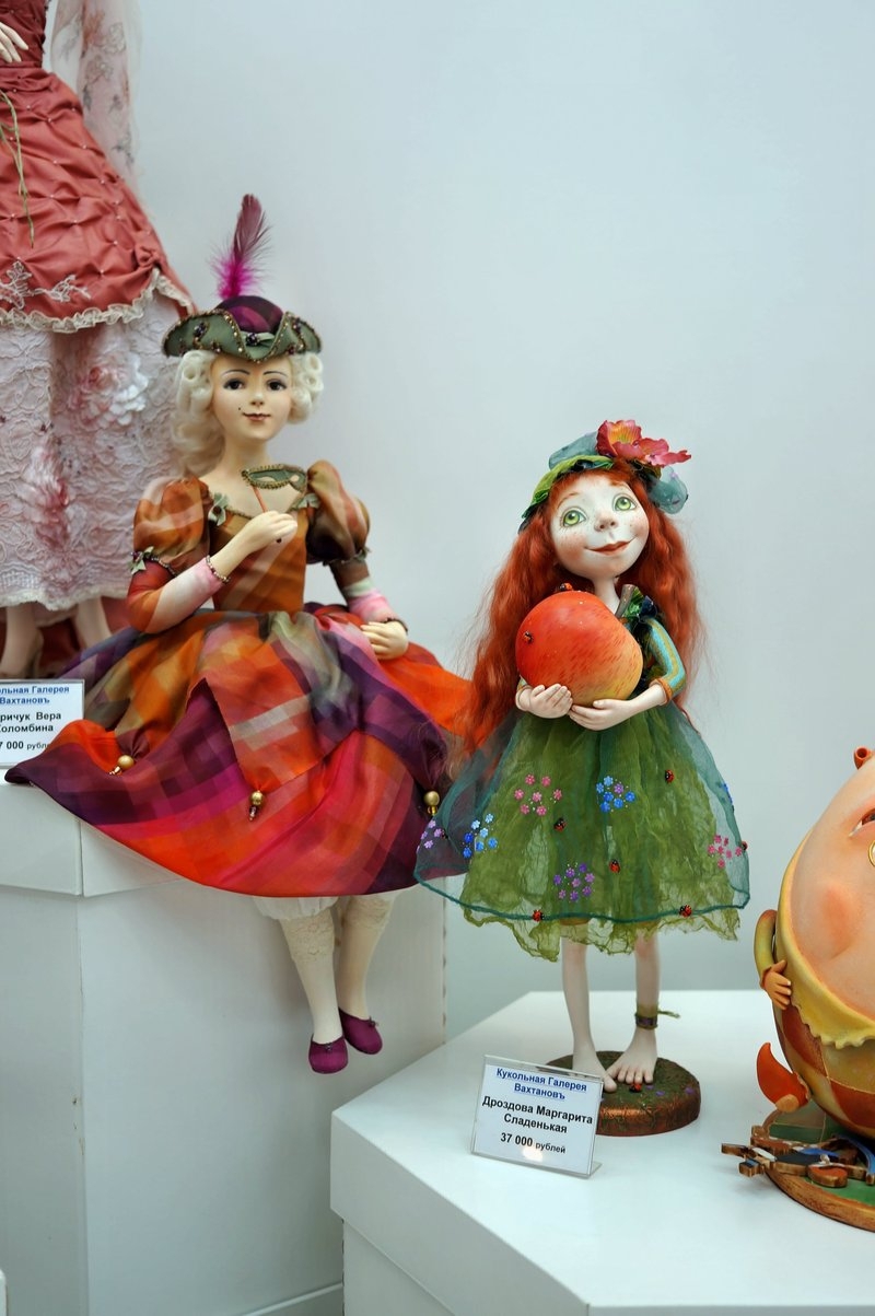 Выставка авторских кукол. Воронеж, 2013