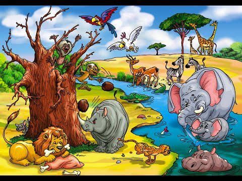 Какие животные водятся в Африке? Киндер Зу 
