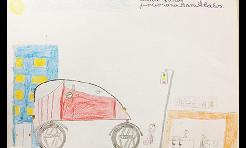 Nissan превратил детские рисунки в концепт-кары