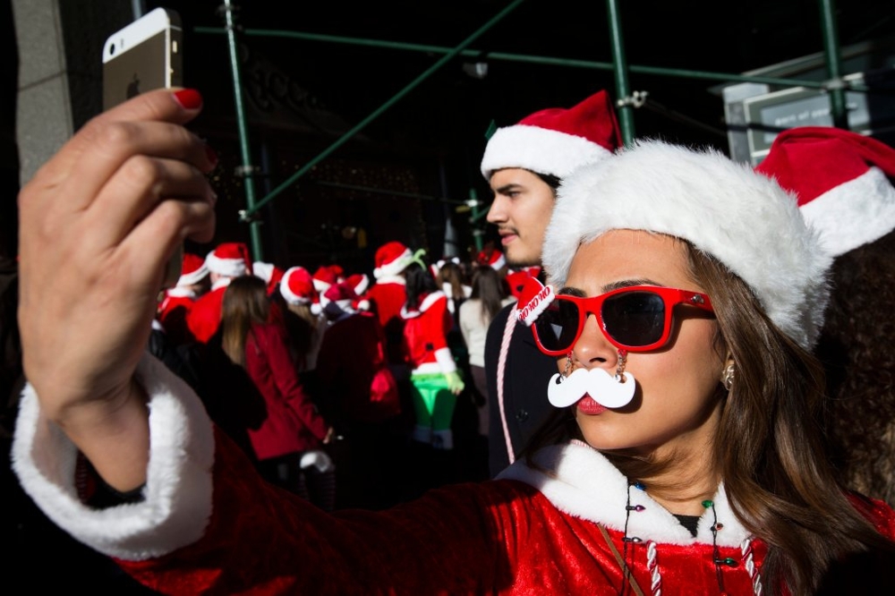 Несвятые Санта-Клаусы на SantaCon 2014