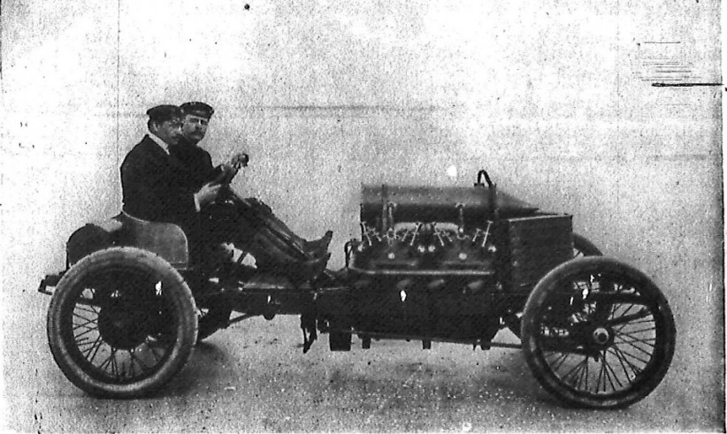 Огнедышащий Darracq 1905 года