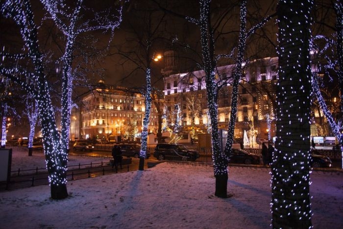 Новогодняя сказка в Москве