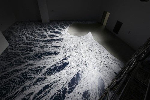 Соляные инсталляции Мотои Ямамото