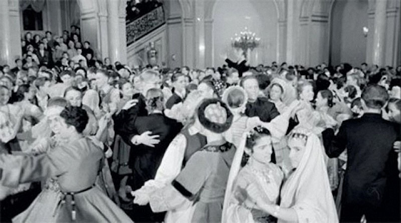 Как праздновали Новый год в 1950-х