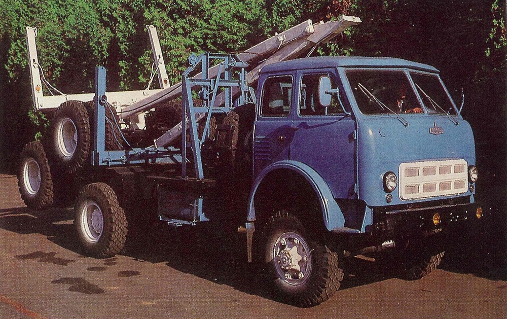 Лесовоз МАЗ-509а