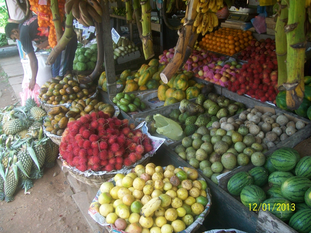 Фрукты и овощи. Шри-Ланка