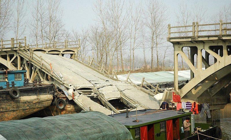 Скоростное строительство мостов в Китае