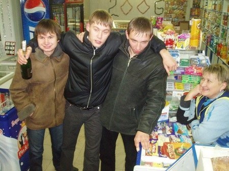 Новый Год у алкашей