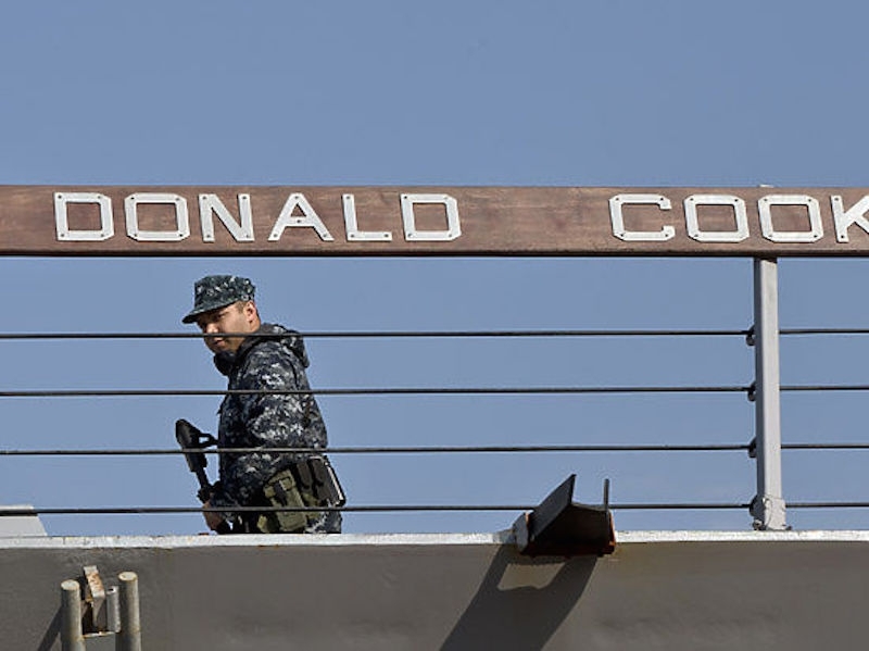  Зачем американский эсминец «Дональд Кук» подошел к Крыму ?