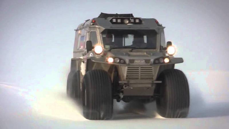 An all-terrain vehicle MAKAR. Снегоболотоход МАКАР. 