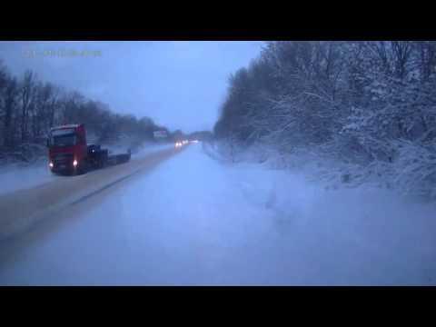 The accident in the Leningrad region 26.12.2014. Авария в Ленинградской области 26.12.2014. 