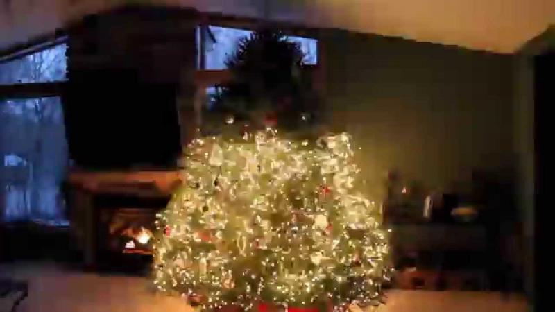 Musical Christmas tree. Музыкальная новогодняя ёлка. 