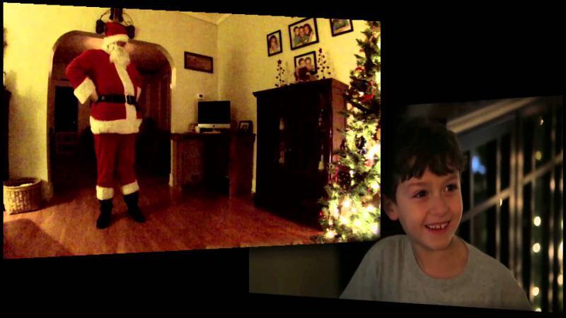 Santa Claus Caught On Camera! 