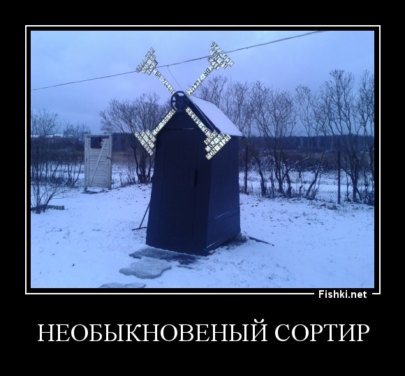 необыкновеный сортир