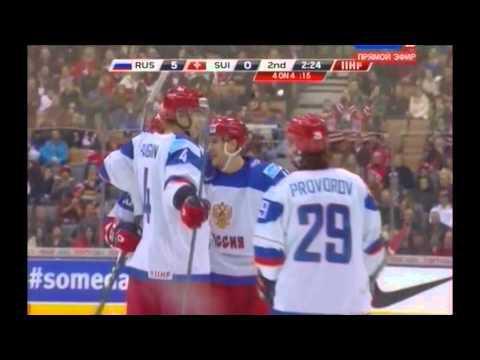 RUSSIAN-HOCKEY.RU МЧМ-2015. Россия - Швейцария 7:0 