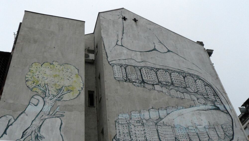 Граффити в Белграде, Сербия