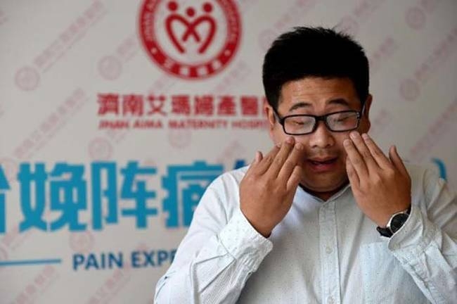 Китайские мужчины смогли почувствовать родовую боль 