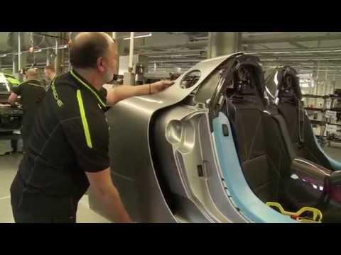 Ручная сборка Porsche 918 Spyder / Porsche 918 Spyder Assembly Line 2014 