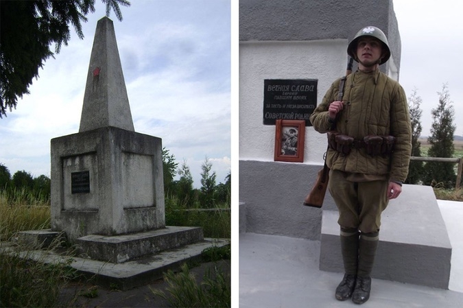 Патриотичные поляки отреставрировали памятник советским воинам