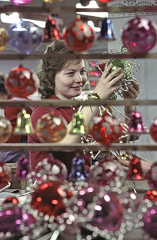 Новый год в СССР из архива "Огонька"