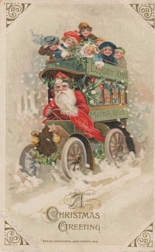 Санта Клаус и автомобили