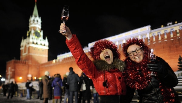 Россияне в Новый год удивили корреспондента CNN