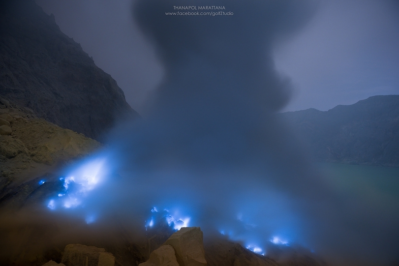 Вулкан Кава Иджен (Kawah Ijen). (репост)