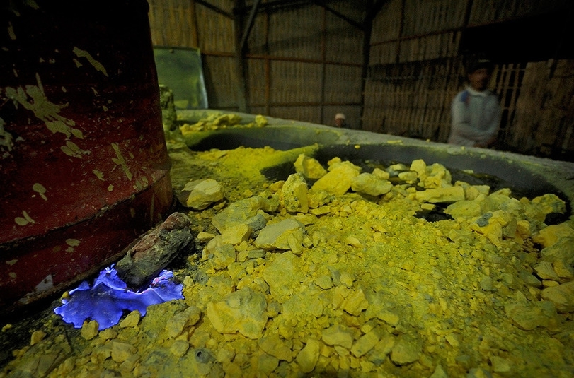 Вулкан Кава Иджен (Kawah Ijen). (репост)