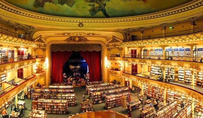 El Ateneo Grand Splendid – самый красивый книжный магазин