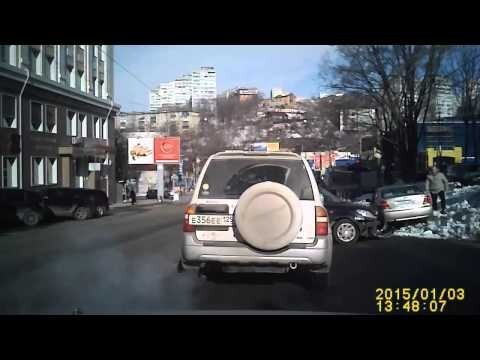 ДТП Владивосток 03.01.2015 