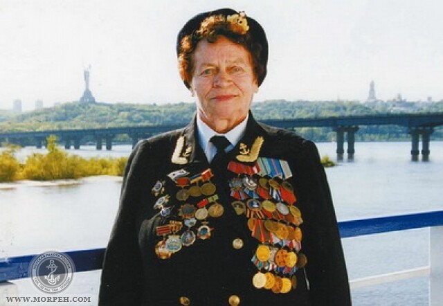 Евдокия Завалий - единственная женщина-командир морской пехоты в ВОВ
