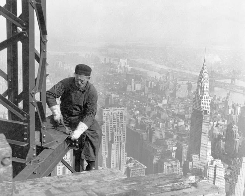 Кадры жизни американских рабочих начала XX века