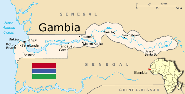 Говорила о Гамбии, а вышло об Украине