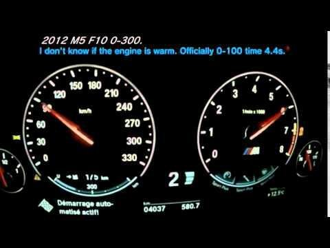 TOP SPEED - E 63 AMG vs M5 F10 0-300 km/h 