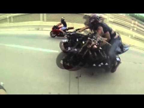 Accident motorcyclists. Авария мотоциклистов. 