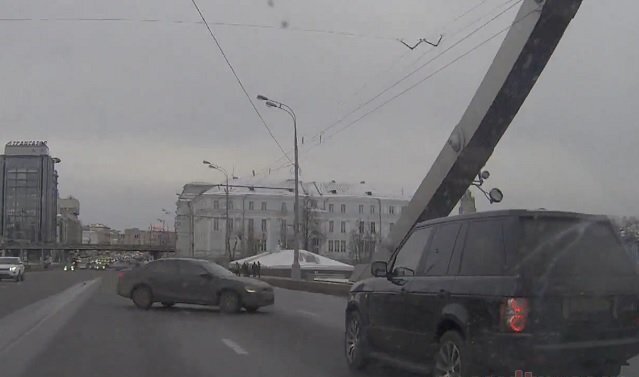  Подборка видео ДТП от Анатолий Васерман за 09.01.2015