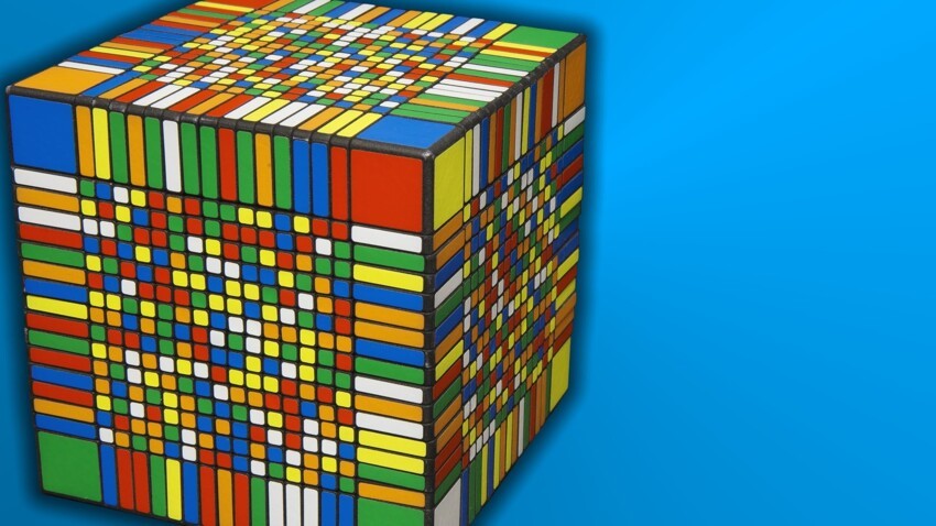 Если у вас есть гигантский Кубик Рубика 17x17x17 
