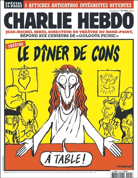 "Весёлые картинки" от Charlie Hebdo.  скопировал у Дмитрия
