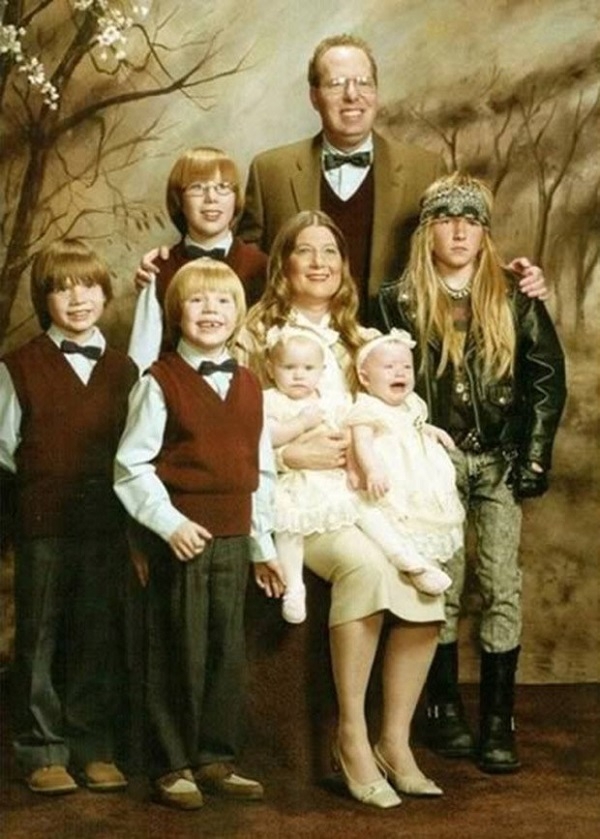 Нелепые семейные фотографии