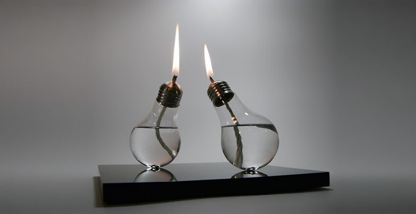 19 оригинальных идей повторного использования лампочек 