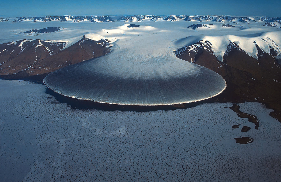 Ледник "Поступь слона", Гренландия