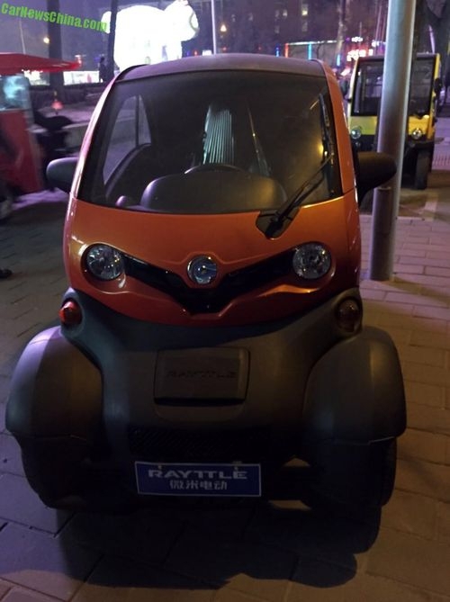 В Китае сделали клон Renault Twizy