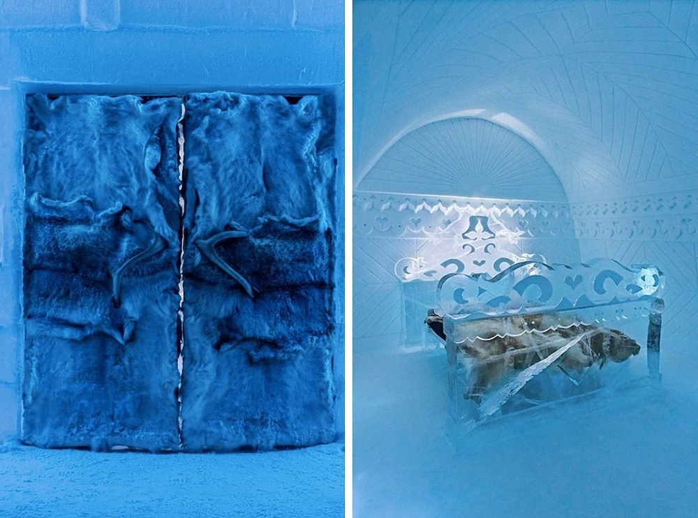 Icehotel в Юккасъярви, Швеция