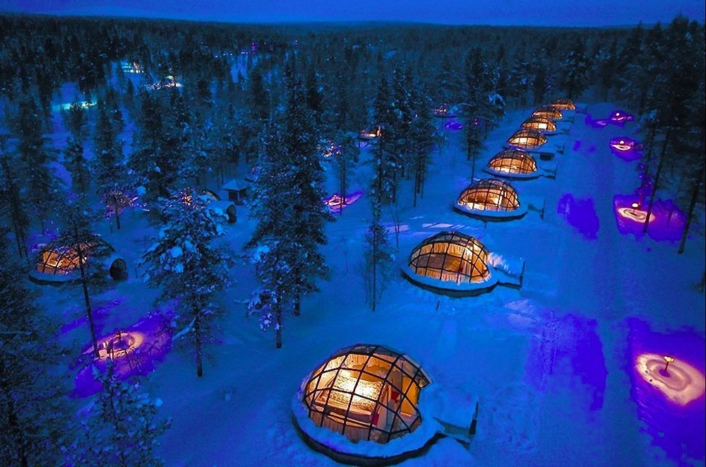 Kakslauttanen Arctic Resort, Саариселькя, Финляндия