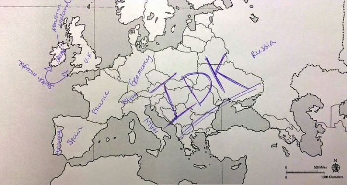 Как американские военные видят карту Европы