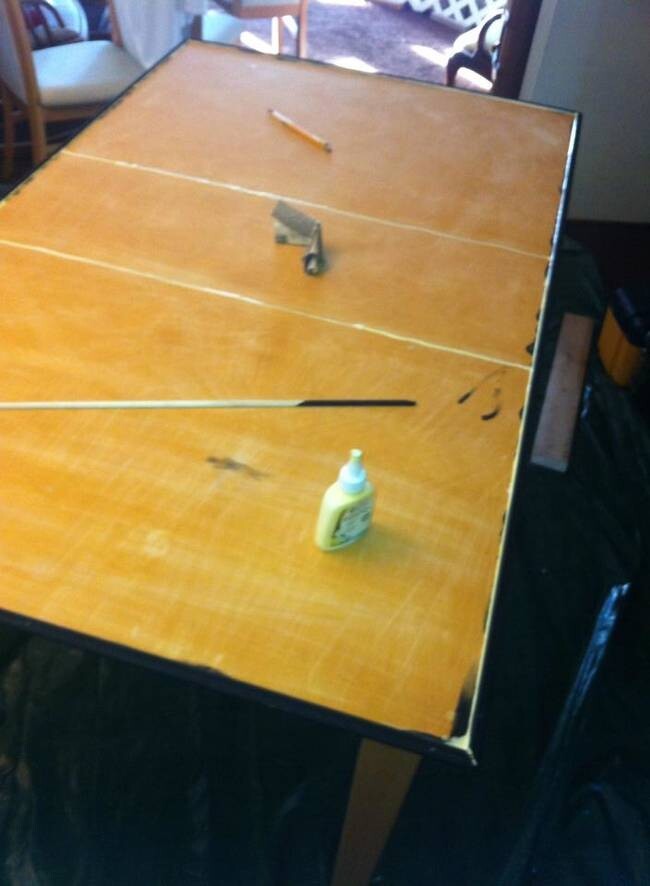 Как обновить старый стол