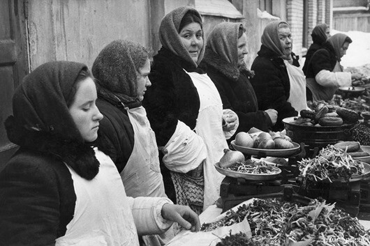 Зимние фотографии Москвы разных лет