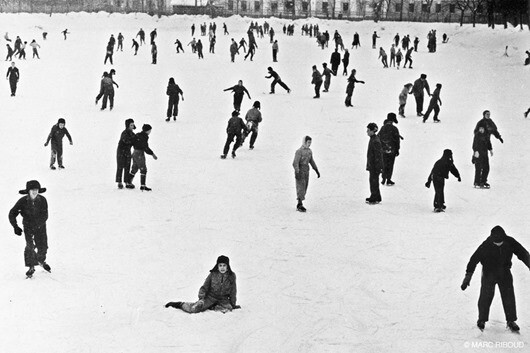 Зимние фотографии Москвы разных лет